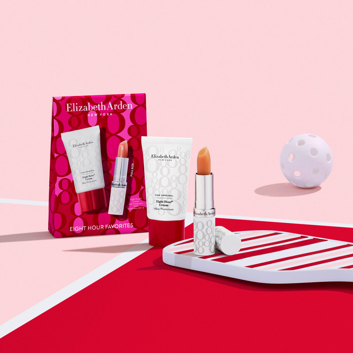 Eight Hour® Everywhere Essentials - Coffret Rouge à Lèvres SPF15 + Baume Protecteur 15ml