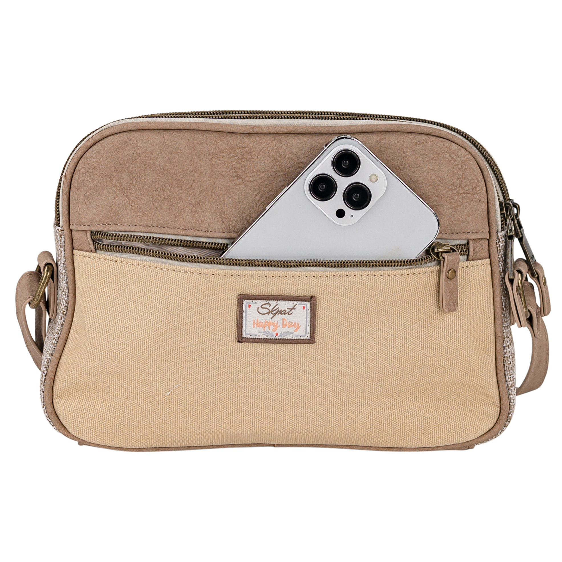 Bolso Bandolera Mujer Skpat Leyre Taupe