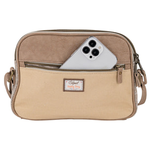 Bolso Bandolera Mujer Skpat Leyre Taupe