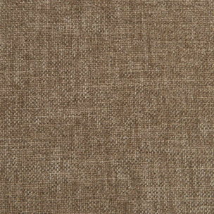 Canapé 2 places déhoussable tissu taupe L 198 x P 88 x H 85cm - Neo