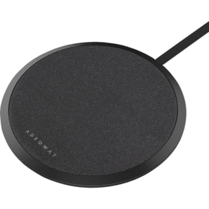 Chargeur induction ADEQWAT sans fil ultra-plat 15W Noir