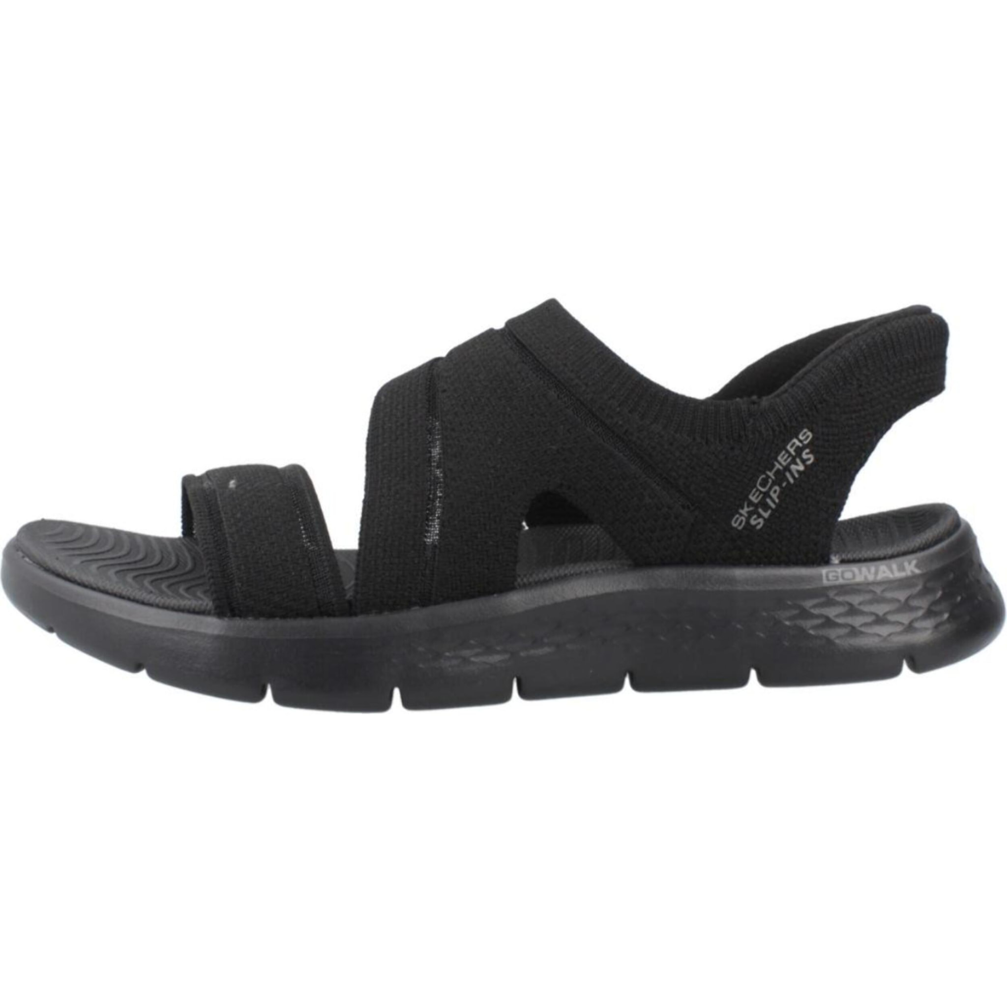 Sandalias Mujer Slip-ins  Go Walk Flex Negro