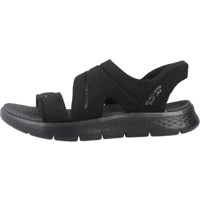 Sandalias Mujer Slip-ins  Go Walk Flex Negro