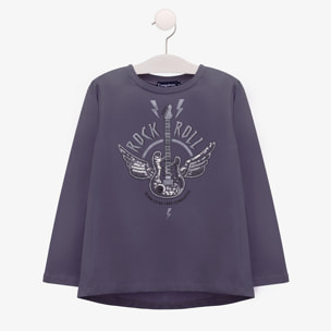 Camiseta de Niña en Morado