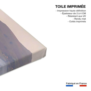 Tableau region basque la rhune  Toile imprimée