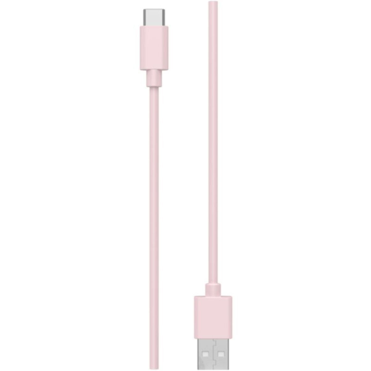 Câble de charge ESSENTIELB USB-A 1M vers USB-C Rose