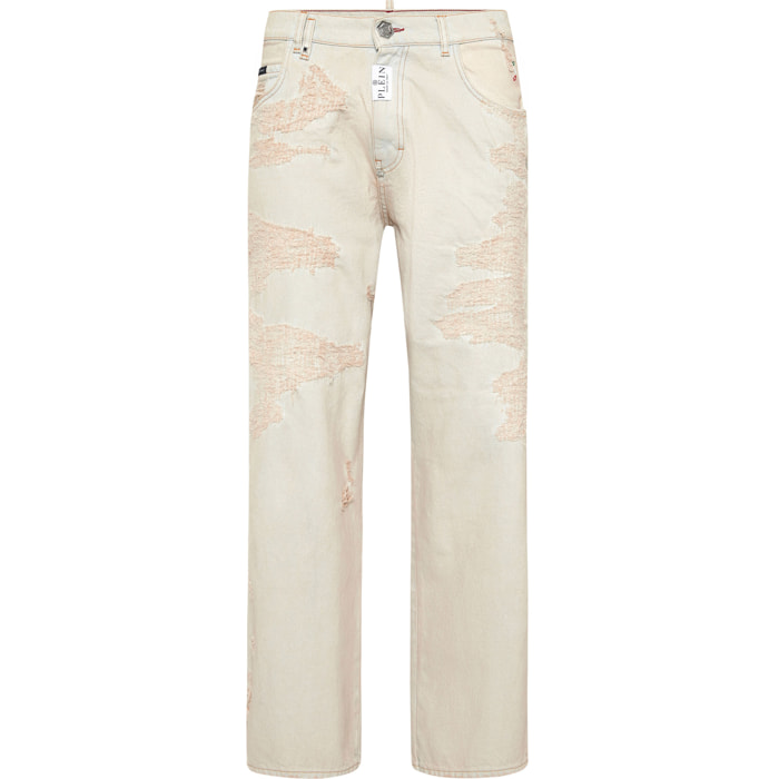 PHILIPP PLEIN Pantalones cortos vaqueros