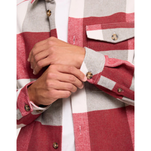 Sobrecamisa a Cuadros Rojo - Manem
