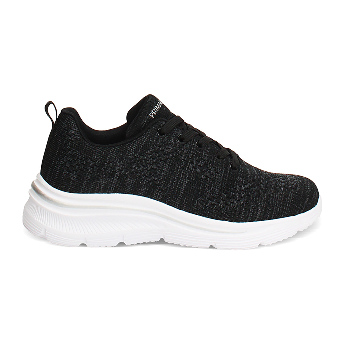 Zapatillas de tela negra