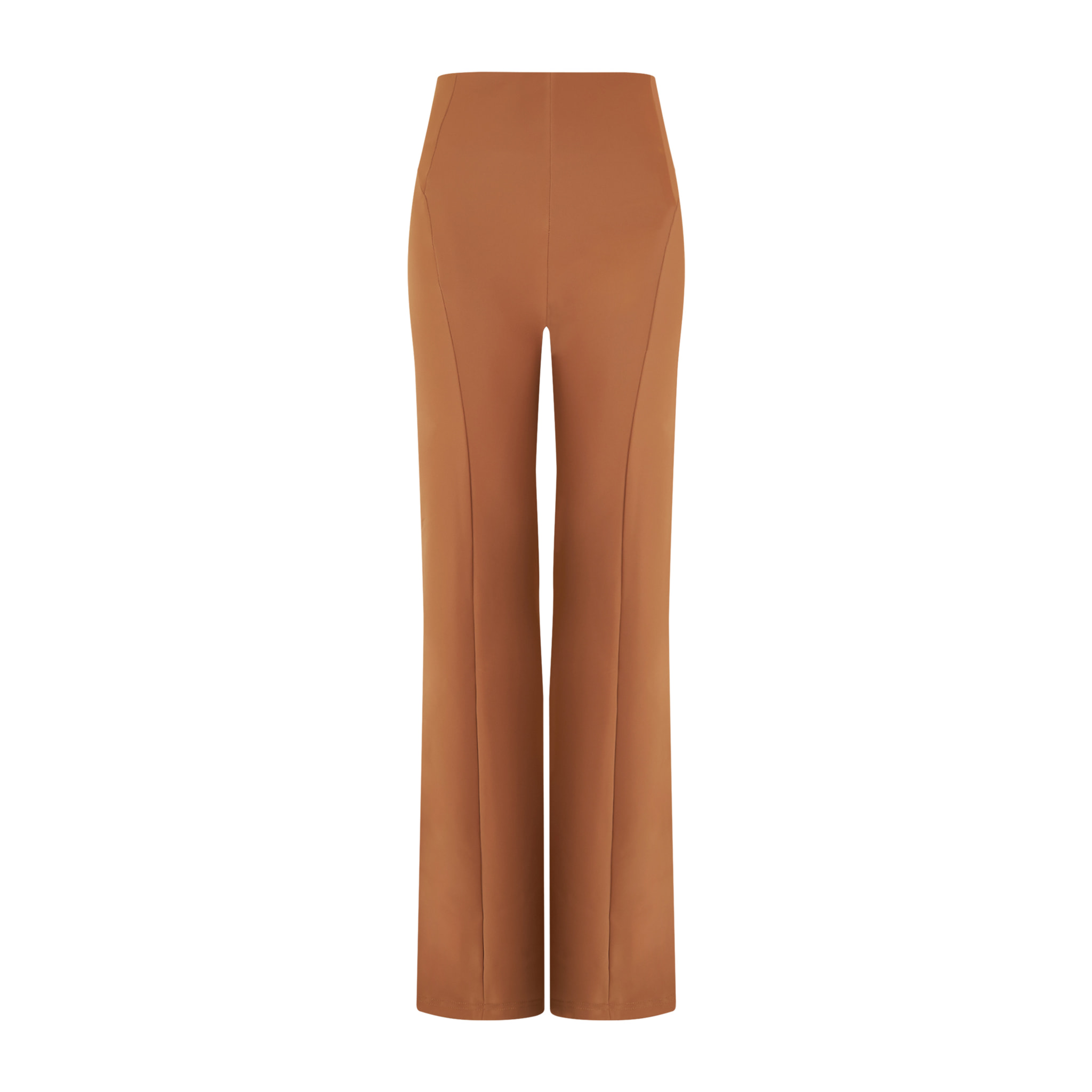 Pantaloni WR.UP® super flare in similpelle lucida