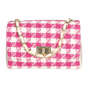 Borsa a spalla da donna - Modello Aurélie - Cotone - 19.5 x 12.0 x 8.5 cm