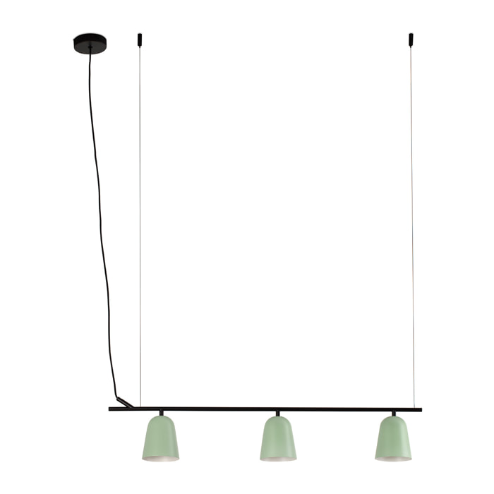 STUDIO Lineal Lampada sospensione lineare verde