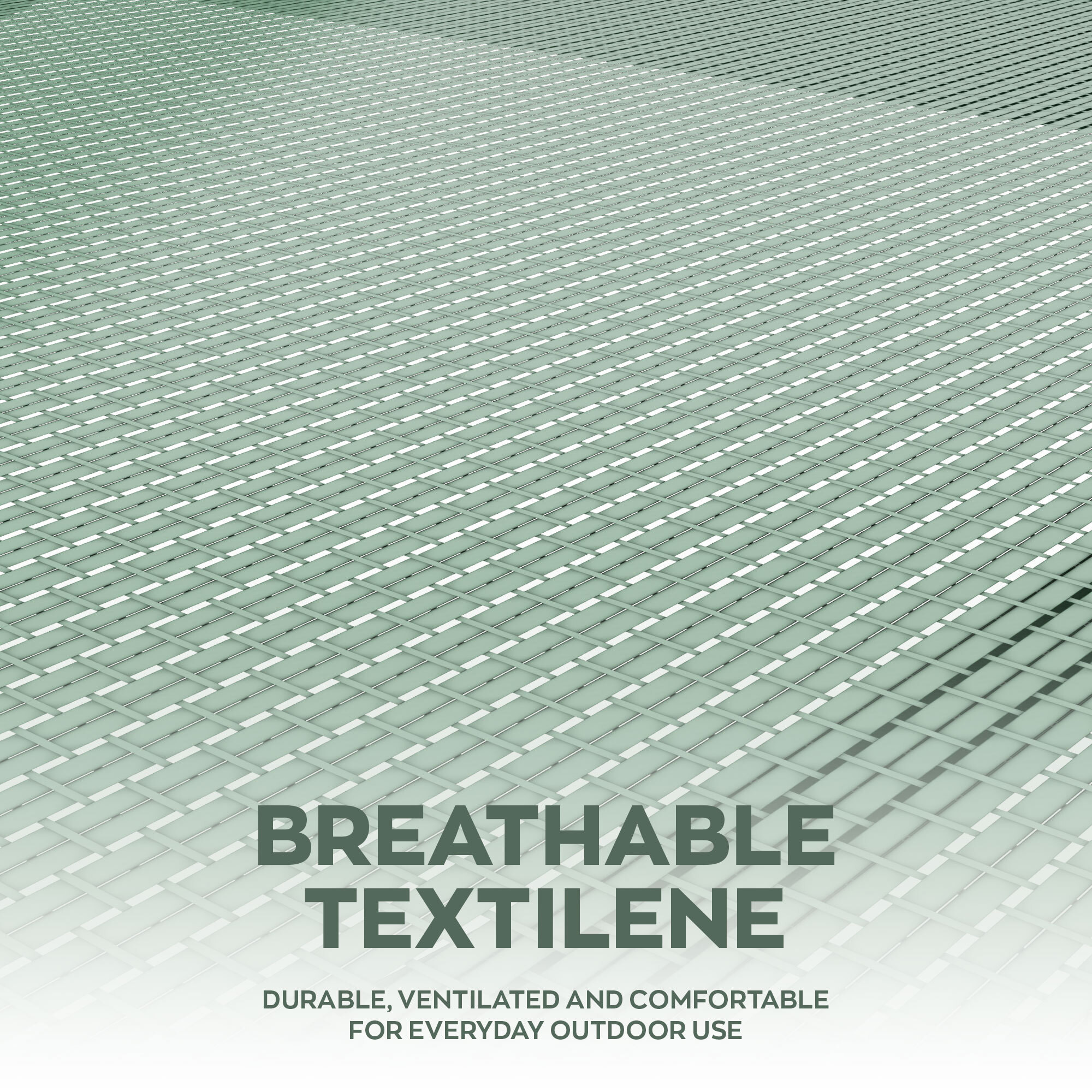 Nilo - Lettino Prendisole da Giardino Mare Piscina 192x55x30 cm in Alluminio e Textilene Verde Salvia