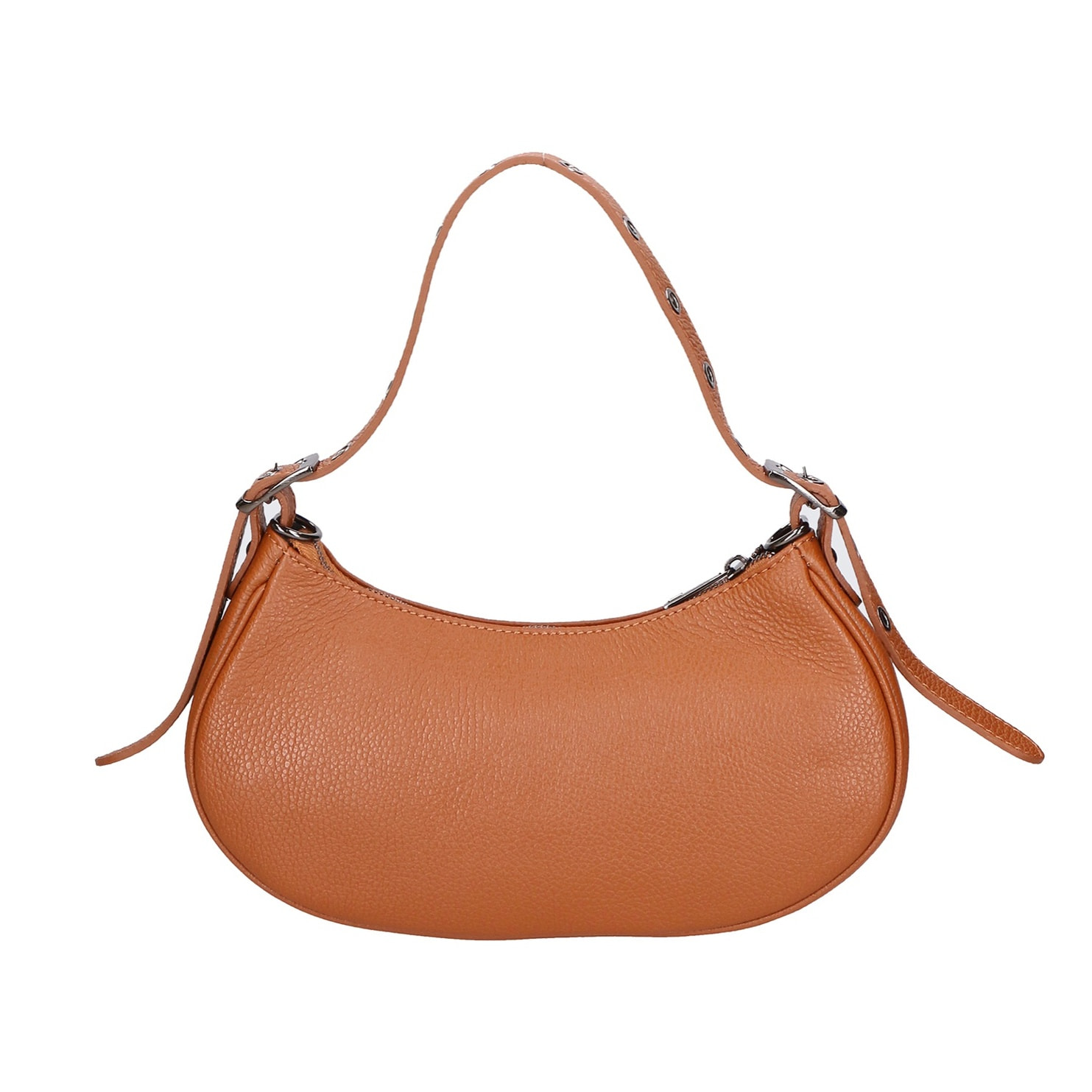 Borsa a spalla da donna - Modello Loredana - Vera pelle - 30.0 x 15.0 x 8.0 cm