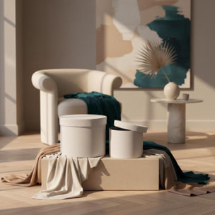 Cappelliere 26x20/ vel/str - Pezzi 1 - CREMA - Bianchi Dino SpA