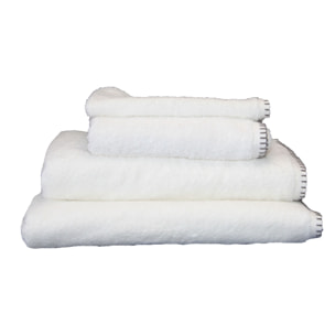 Serviette de bain grand hotel - Blanc