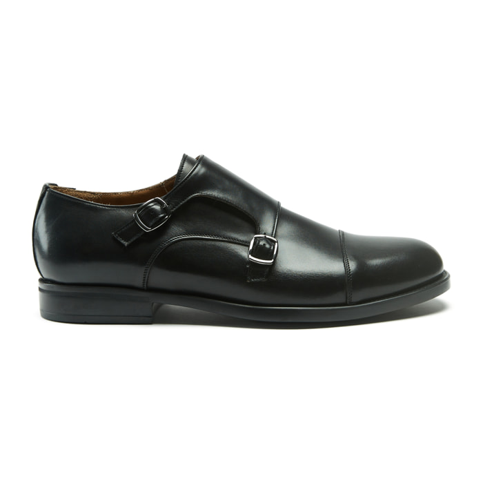 Monk Strap British Passport Nero