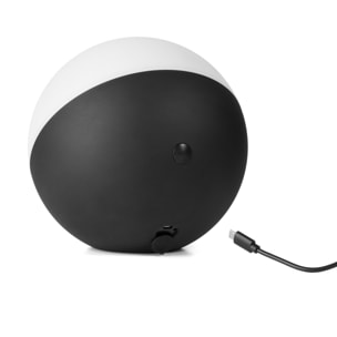 FORLIGHT Sobremesa Ip44 Sphere Led 1,5W 2700K Negro 85Lm