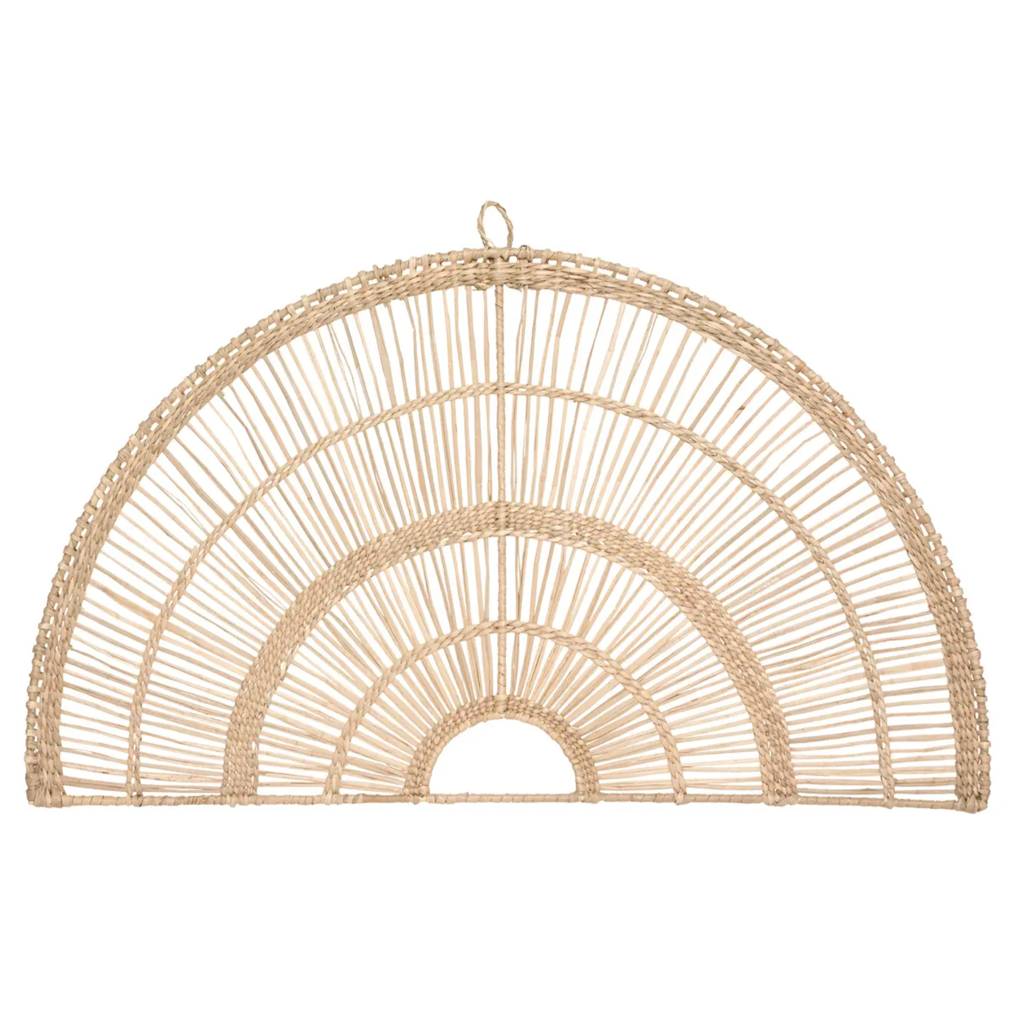 Déco murale "Arc" roseau 60x35cm