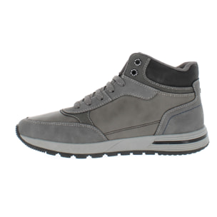 Armata di Mare Scarpe Uomo Stivaletti Casual Stringati con Soletta Rimovibile in Memory Foam AMU W24L629 Grey