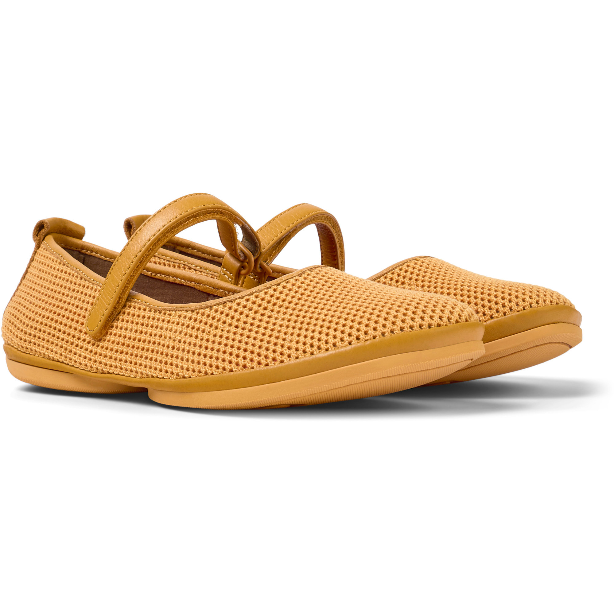 Bailarinas - CAMPER Right Nina - Naranja - Textil técnico (poliéster reciclado)