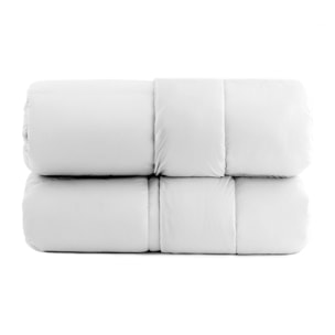 PIUMINO INVERNALE PRESTIGE, 300gr, Microfibra, Made in Italy, Bianco