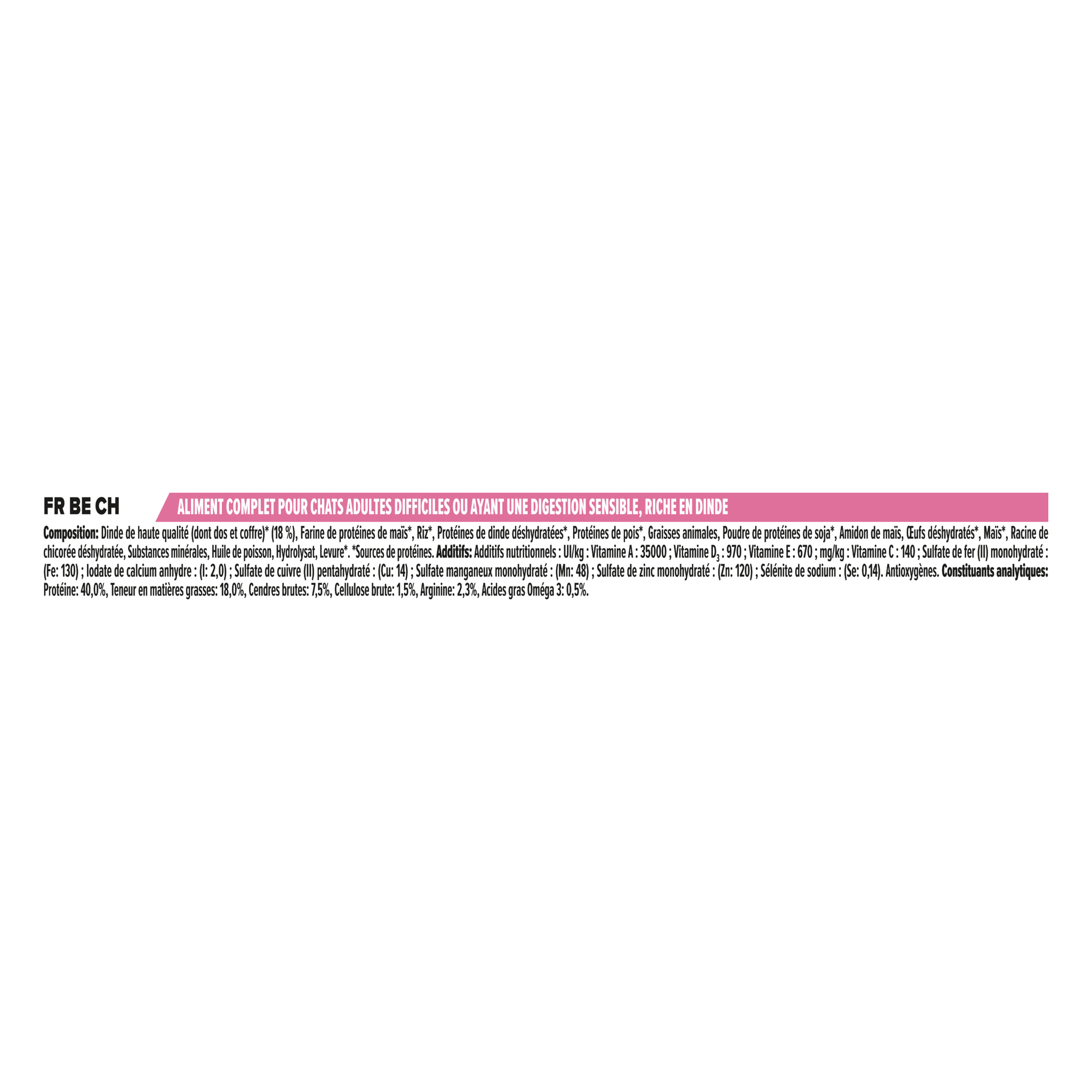 PRO PLAN Adult DELICATE DIGESTION Dinde 10kg