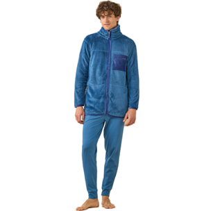 Giacca uomo eco-pelliccia articolo unito. Noidinotte