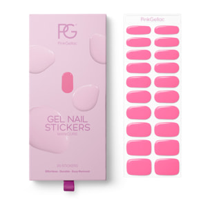 Stickers gel - 0006 Neon Pink