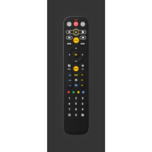 Télécommande universelle ONE FOR ALL Universelle EazyClean 2en1 - Black - Rét