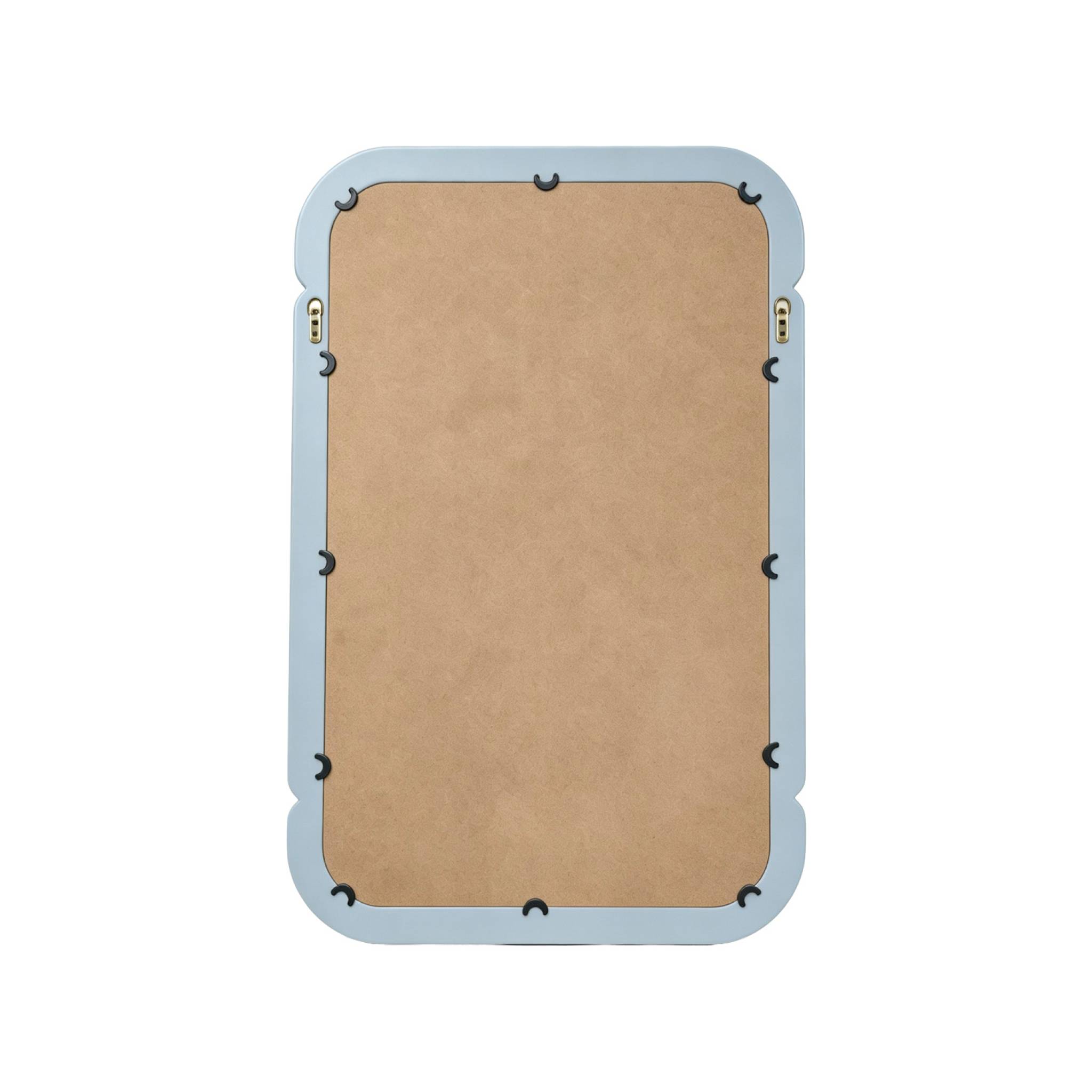 Miroir rectangulaire décor bois 106cm VOLT