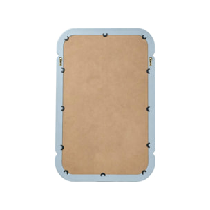 Miroir rectangulaire décor bois 106cm VOLT