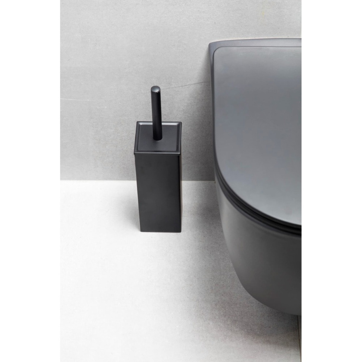 Brosse WC, noir (SATDSTETKAHMC)