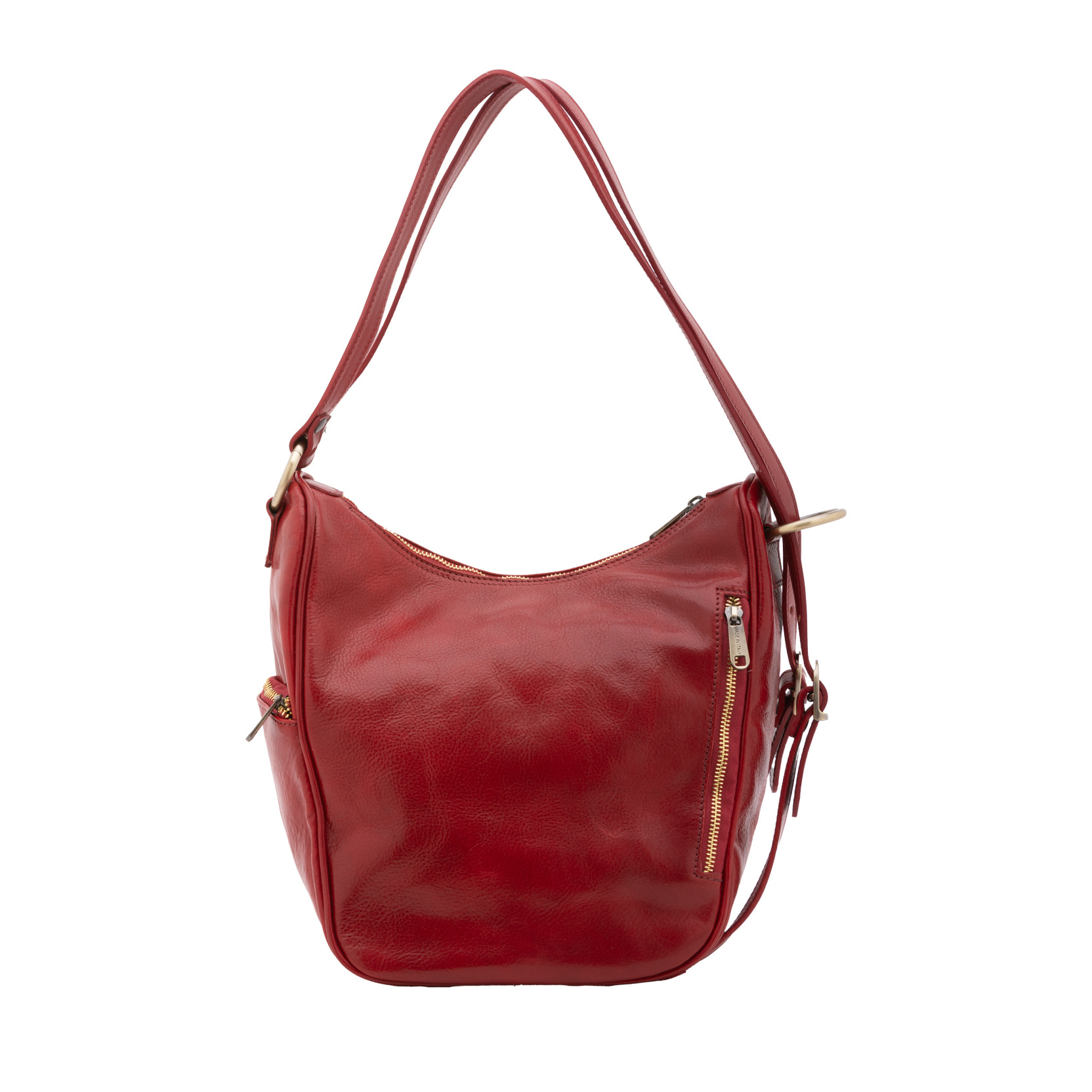 Borsa a spalla  da donna In Vera pelle Made in Italy 31x28x20 cm