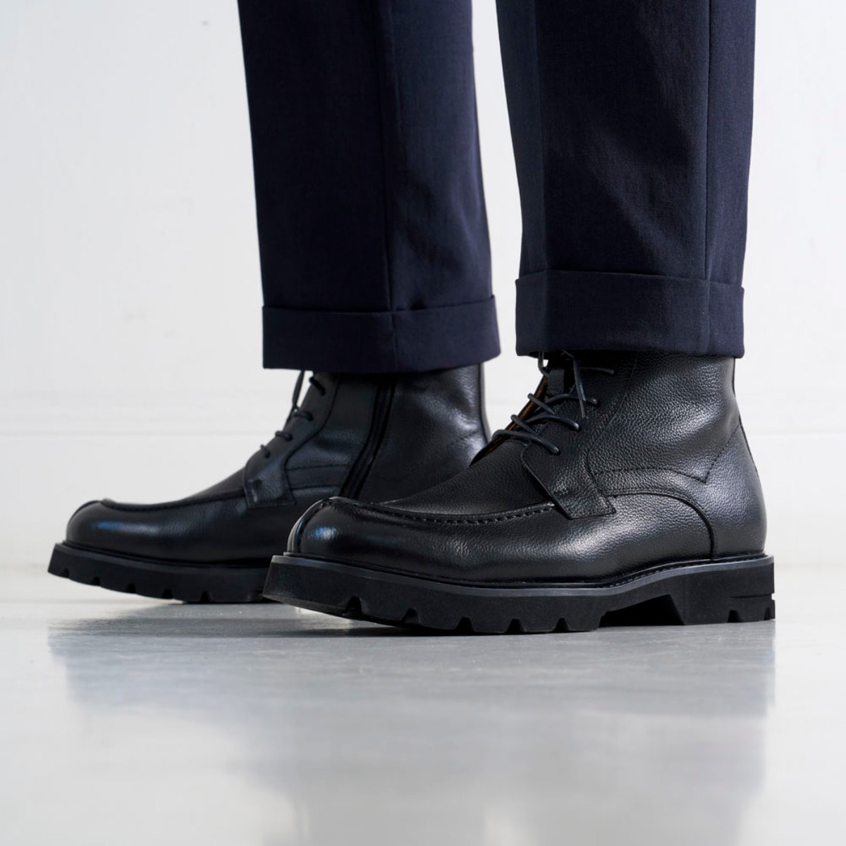 Stivaletto British Passport Nero