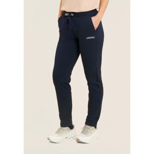 Pantaloni a Fondo Dritto con Coulisse logata FREDDY