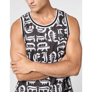 PHILIPP PLEIN Tank Top GOTHIC PLEIN