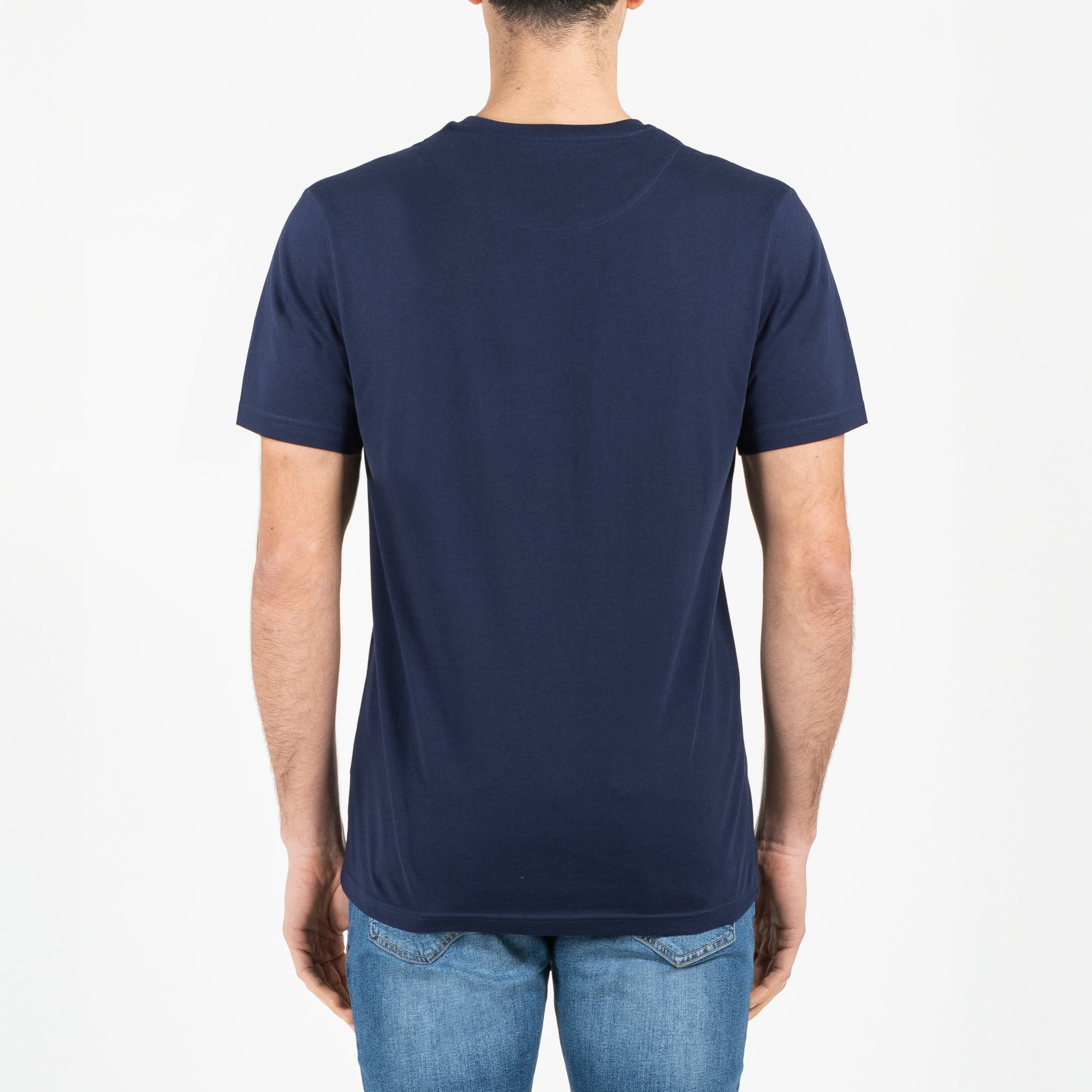 T-shirt jersey cotone organico narrow con stampa davanti