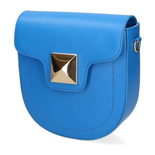 Borsa a tracolla da donna - Modello Calista - Vera pelle - 19.0 x 20.0 x 7.0 cm