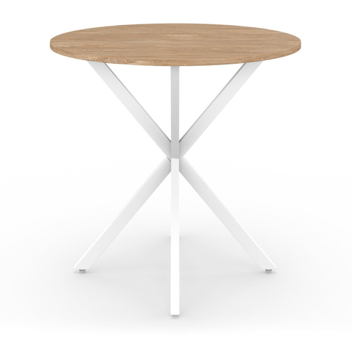 Tables rondes Soline - Blanc - bois