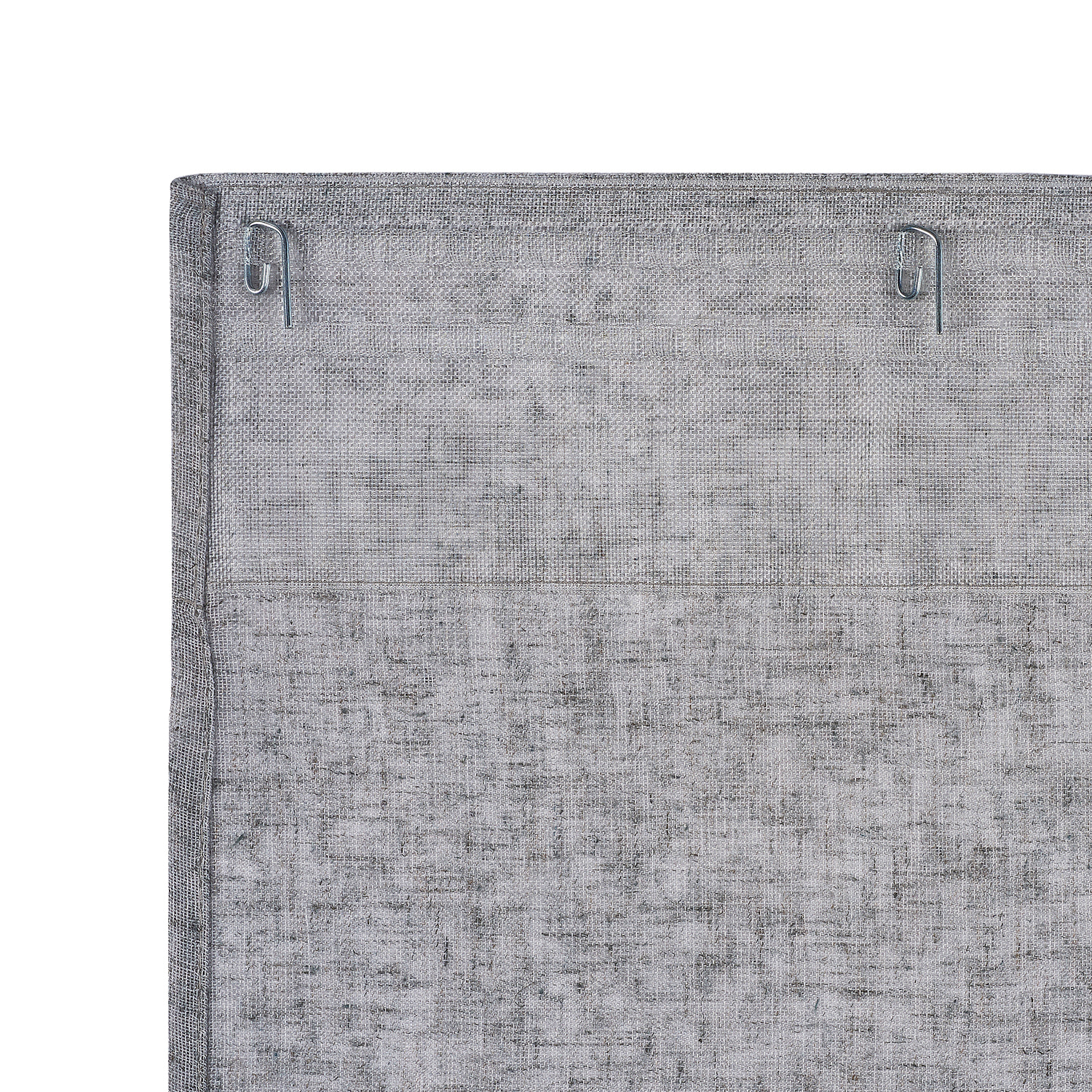 Rideau LINUM XXL à galon fronceur Gris 200X300