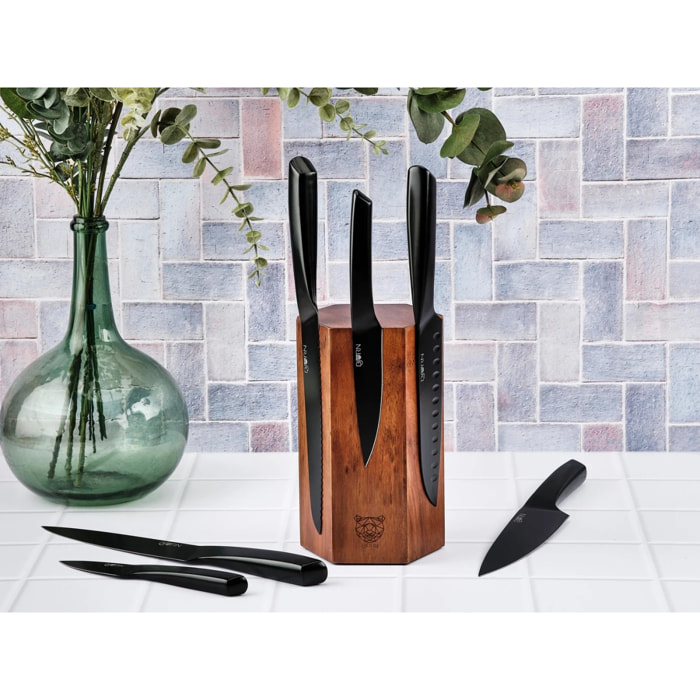 Bloc couteaux de cuisine JENSEN IMATRA - 7 pièces