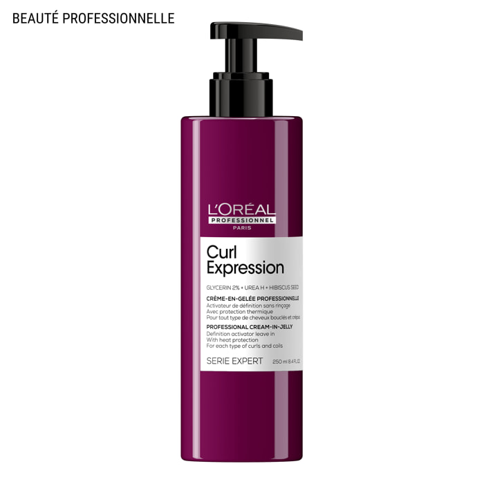 Crème-en-Gelée Curl Expression Cheveux Bouclés à Crépus 250ml - Série Expert