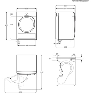 Sèche linge pompe à chaleur ELECTROLUX EW7H5142SC