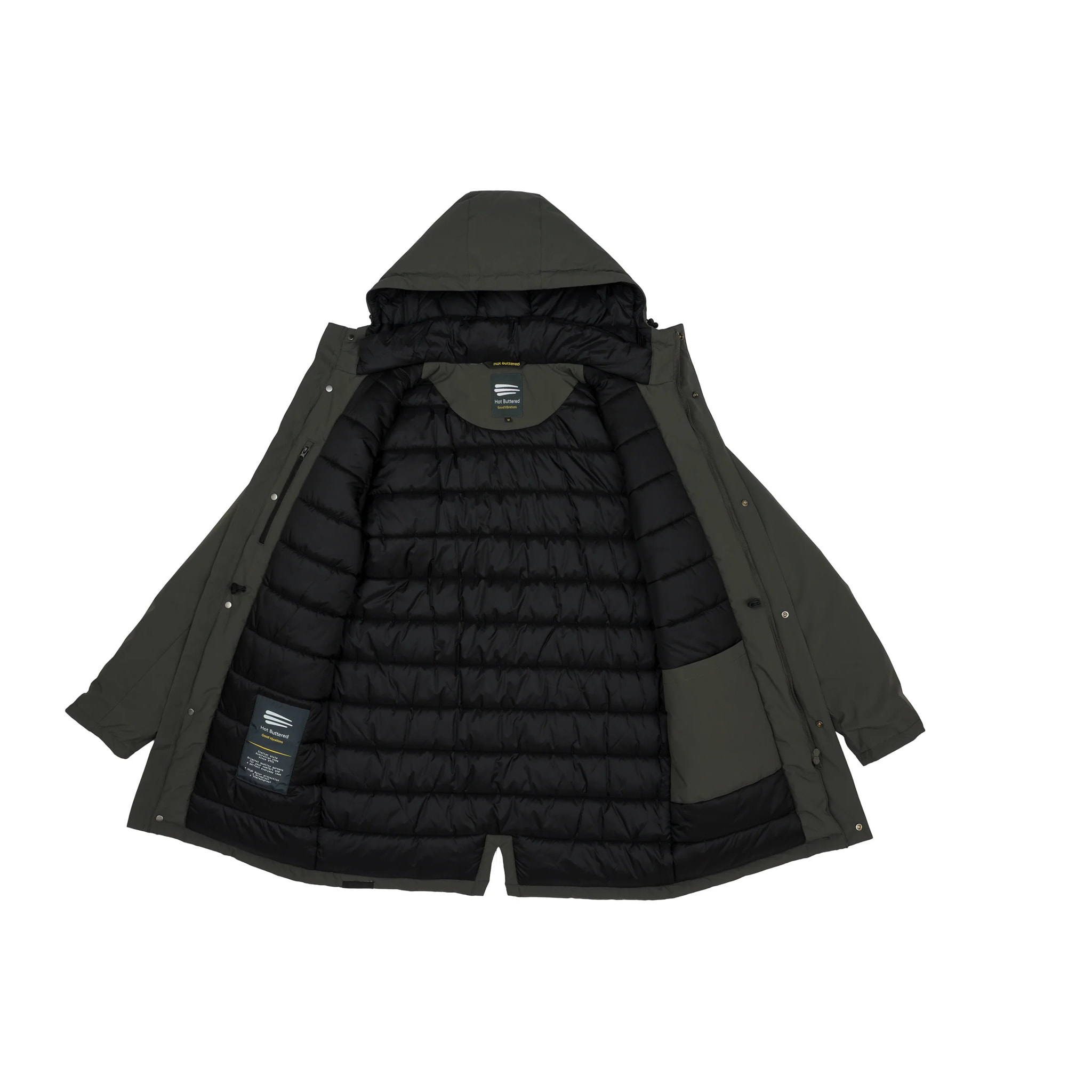 Parka LATEMAR imbottito impermeabile verde