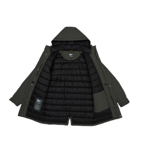 Parka LATEMAR imbottito impermeabile verde