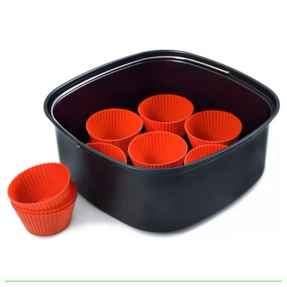 Plaque PHILIPS HD9956/00 Cuve 7.2L et moules à muffin pour Airfryers XXL+