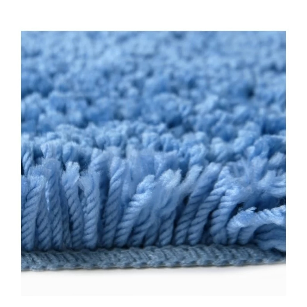 Tapis de bain rond Microfibre HIGHLAND Bleu Ciel Spirella