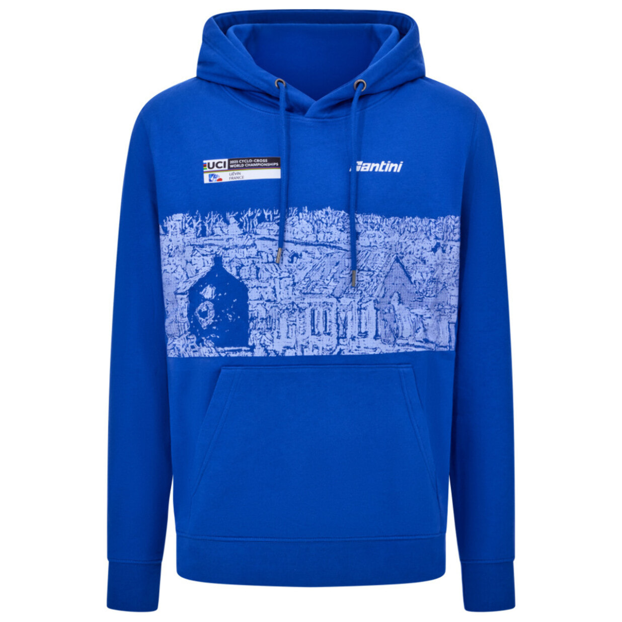 2025 Uci Cyclo-Cross World Championships - Sudadera Con Capucha - Azul Oscuro - Unisex