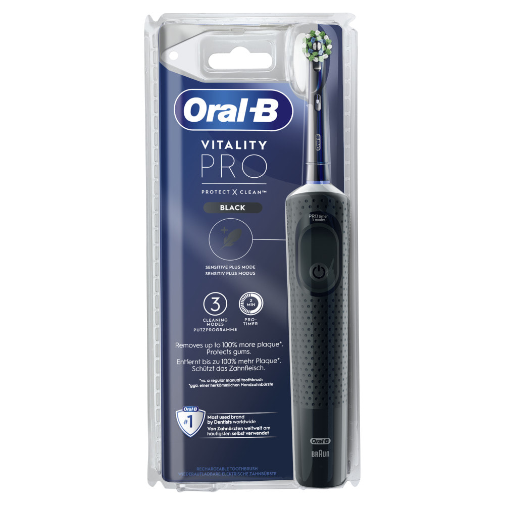 Oral-B - Vitality Pro - Noire - Brosse À Dents Électrique